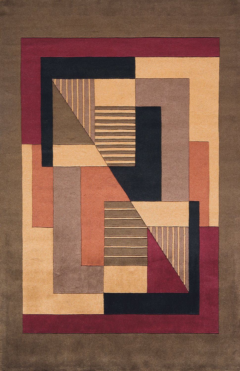 5'3" X 8'0" New Wave Pomegranate Rug